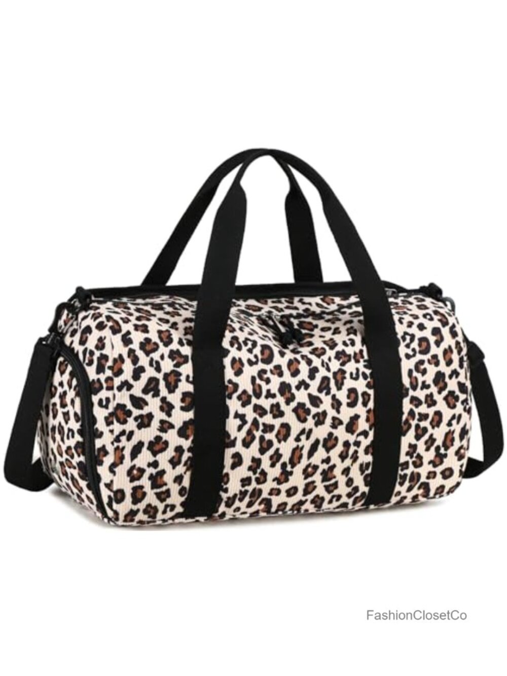 Women's Duffle Bag for Gym Workout Travel with Shoe Compartment and Wet Pocket